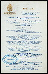 LUNCHEON [held by] MARIE ANTOINETTE HOTEL [at] "66TH ST & B'WAY, NY" (HOTEL;)