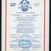 DINNER [held by] BERT HOUGH & TONY FRANKER - PABST BLUE RIBBON [at] "CHICAGO ,ILL" (REST;)