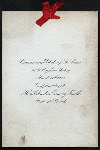 149TH REGULAR MEETING COMPLIMENTARY TO HON.CHARLES EMORY SMITH,POSTMASTER GENERAL [held by] COMMERCIAL CLUB OF ST LOUIS [at]