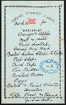 BREAKFAST [held by] CROMWELL STEAMSHIP COMPANY [at]  (SS;)