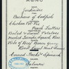 DINNER] [held by] CROMWELL STEAMSHIP COMPANY [at]  (SS;)