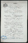 DINNER [held by] HOTEL MAJESTIC [at] "CENTRAL PARK WEST, 72ND & 71ST STS., NEW YORK, [NY];" (HOTEL;)