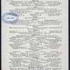 CARTE DU JOUR; [held by] HOTEL GRENOBLE [at] "NEW YORK, NY" (HOTEL;)
