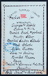 BREAKFAST [held by] CROMWELLL STEAMSHIP COMPANY [at]  (SS;)