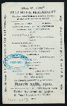 BILL OF FARE [held by] MILLS HOTEL RESTAURANT [at] "NEW YORK, NY" (REST)