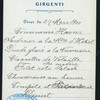 DINNER [held by] HOTEL DES TEMPLES [at] GIRGENTI [SICILY] (FOR;)