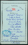 BREAKFAST [held by] CROMWELL STEAMSHIP COMPANY [at] EN ROUTE (SS;)