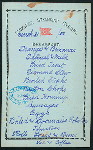 BREAKFAST [held by] CROMWELL STEAMSHIP COMPANY [at] EN ROUTE (SS;)