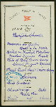 DINNER [held by] CROMWELL STEAMSHIP COMPANY [at] EN ROUTE (SS;)