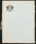 COMPLIMENTARY DINNER TO WRIGHT D. P0WNALL, GRAND MASTER OF MASONS IN THE STATE OF NEW YORK [held by] GRAND LODGE OFFICERS OF THE METROPOLITAN DISTICT [NY] [at] "HOTEL SAVOY, [NY]" (HOTEL;)