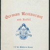 DAILY MENU - 11;30 TO 3;00 [held by] GERMAN RESTAURANT & BUFFET [at] "137 E. MADISON ST.,CHICAGO, IL." (REST;)