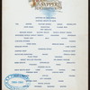 SUPPER [held by] HADDON HALL [at] "[PHILADELPHIA,PA.]" (HOTEL;)