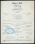 DINNER [held by] WILLARD'S HOTEL [at] "WASHINGTON, D.C." (HOTEL;)