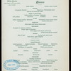 DINNER TABLE D'HOTE [held by] HOTEL SAVOY [at] "FIFTH AVENUE & FIFTY-NINTH STREET, NEW YORK, [NY]" (HOTEL;)