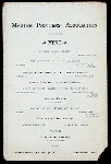 MENU [held by] MASTER PRINTERS' ASSOCIATION [at] NARRAGANSETT HOTEL (HOTEL;)