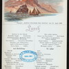 LUNCH [held by] NORDDEUTSCHER LLOYD BREMEN [at] EN ROUTE ABOARD KAISER WILHELM DER GROSSE (SS;)