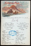 LUNCH [held by] NORDDEUTSCHER LLOYD BREMEN [at] EN ROUTE ABOARD KAISER WILHELM DER GROSSE (SS;)