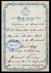 DINNER [held by] ROYAL HOTEL GIBRALTER [at] GIBRALTER (FOR;)
