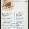 BREAKFAST [held by] NORDDEUTSCHER LLOYD BREMEN [at] EN ROUTE ABOARD KAISER WILHELM DER GROSSE (SS;)
