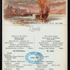 LUNCH [held by] NORDDEUTSCHER LLOYD BREMEN [at] EN ROUTE ABOARD KAISER WILHELM DER GROSSE (SS;)