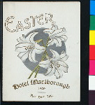 DINNER [held by] HOTEL MARLBOROUGH [at] "NEW YORK, NY" (HOTEL;)