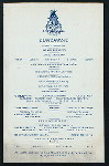 LUNCHEON [held by] HOTEL EASTMAN [at] "HOT SPRINGS, AR" (HOTEL;)