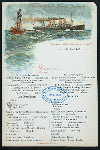 LUNCH [held by] NORDDEUTSCHER LLOYD BREMEN [at] DAMPFER KAISER WILHELM DER GROSSE; (SS;)