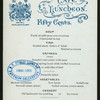 CAFE LUNCHEON [held by] HOTEL MARLBOROUGH [at] "[NEW YORK, NY]" (HOTEL;)