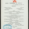 BREAKFAST [held by] CANADIAN PACIFIC RAILWAY [at] EN ROUTE ABOARD R.M.S. EMPRESS OF CHINA (SS;)