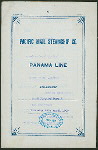 DINNER [held by] PACIFIC MAIL STEAMSHIP CO. [at] EN ROUTE ABOARD PANAMA LINE STEAMSHIP CITY OF PARA (SS;)
