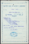 BREAKFAST [held by] PACIFIC MAIL STEAMSHIP CO. [at] EN ROUTE ABOARD PANAMA LINE STEAMSHIP CITY OF PARA (SS;)