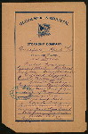 BREAKFAST [held by] OCCIDENTAL AND ORIENTAL STEAMSHIP CO. [at] EN ROUTE ABOARD S.S. DORIC (SS;)