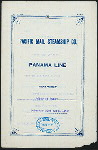 DINNER [held by] PACIFIC MAIL STEAMSHIP CO. [at] EN ROUTE ABOARD PANAMA LINE STEAMSHIP CITY OF PARA (SS;)