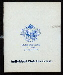 BREAKFAST [held by] HOTEL NETHERLAND [at] "NEW YORK, NY" (HOTEL;)