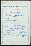 LUNCH; [held by] PACIFIC MAIL STEAMSHIP CO. [at] EN ROUTE ABOARD PANAMA LINE STEAMSHIP CITY OF PARA (SS;)