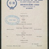 BUSINESS MEN'S LUNCH [held by] CENTRAL RESTAURANT & ROOF GARDEN [at] "NEW YORK, NY" (REST;)