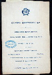 MENU [held by] CENTRAL RESTAURANT CO. [at] "NEW YORK, NY" (REST;)