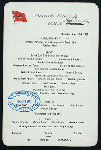 BREALFAST [held by] CUNARD LINE [at] EN ROUTE ABOARD R.M.S. LUCANIA (SS;)