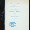 25TH ANNUAL MEETING & BANQUET [held by] ALUMNI ASSOCIATION - UNIVERSITY OF BUFFALO [at] IROQUOIS (HOTEL)