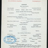 DINNER [held by] RIGGS HOUSE [at] "WASHINGTON, D.C." (HOTEL)