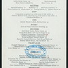 LUNCHEON [held by] GUNTHER'S [at] "CHICAGO, IL." (REST;)