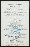 LUNCHEON [held by] GUNTHER'S [at] "CHICAGO, IL." (REST;)