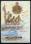 DINNER [held by] NORDDEUTSCHER LLOYD BREMEN [at] SS KAISER WILHELM DER GROSSE (SS;)