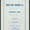 DINNER [held by] PACIFIC MAIL STEAMSHIP COMPANY [at] SS CITY OF PARA (SS;)
