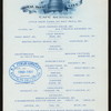 CAFE SERVICE MEALS [held by] BALTIMORE AND OHIO RR ROYAL BLUE LINE [at] CAR ASTORIA (RR;)