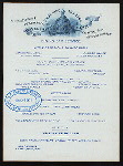 DINING CAR SERVICE MEALS [held by] BALTIMORE AND OHIO RR ROYAL BLUE LINE [at] CAR ASTORIA (RR;)