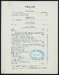 WINE LIST; [held by] SOUTHERN RAILWAY; NORFOLK & WESTERN RAILWAY; ALABAMA GREAT SOUTHERN RAILW3AY; NEW ORLEANS & NORTHEASTERN RAILROAD; [at] CAFE CAR; (RR;)
