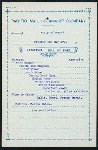 BREAKFAST [held by] PACIFIC MAIL STEAMSHIP COMPANY [at] "S.S. ""CITY OF PARA""" (SS;)