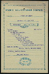 BREAKFAST [held by] PACIFIC MAIL STEAMSHIP COMPANY [at] EN ROUTE ABOARD CITY OF PARA (SS;)