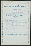 LUNCH [held by] PACIFIC MAIL STEAMSHIP COMPANY [at] EN ROUTE ABOARD CITY OF PARA (SS;)